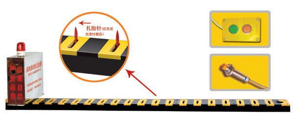 新野县V3嵌入式闯岗自动扎胎器/阻车器